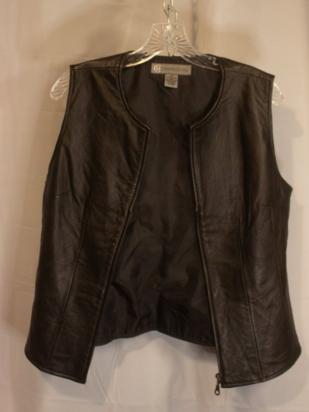Chandler Hill Genuine Leather Vest – Women’s Medium